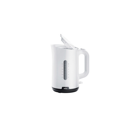Braun 0X21010047 WK 1100 WH, 1,7 L, 2200 W, Blanco, Plástico, Indicador de nivel de agua, Sin cables