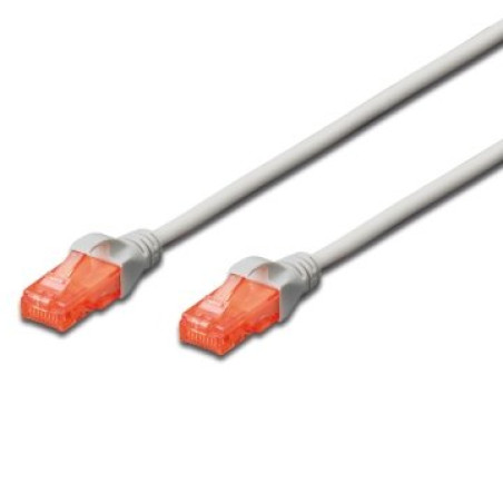 Ewent IM1031 IM1031, 10 m, Cat6, U/UTP (UTP), RJ-45, RJ-45, Gris