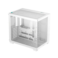 DeepCool R-CG530-WHNDA0-G-1 CG530 WH, Midi Tower, PC, Blanco, ATX, ITX, micro ATX, Acrilonitrilo butadieno estireno (ABS), 2