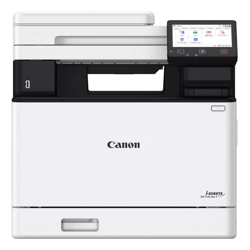 Canon 7185C010 i-SENSYS MF754Cdw II, Laser, Impresión a color, 1200 x 1200 DPI, Copia a color, A4, Blanco
