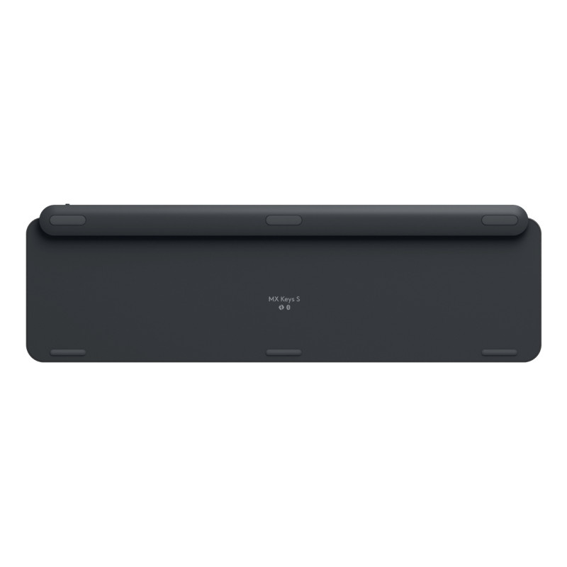 Logitech 920-011587 Master MX Keys S, Inalámbrico, Bluetooth, Switch de tecla de tijera, QWERTY, LED, Grafito