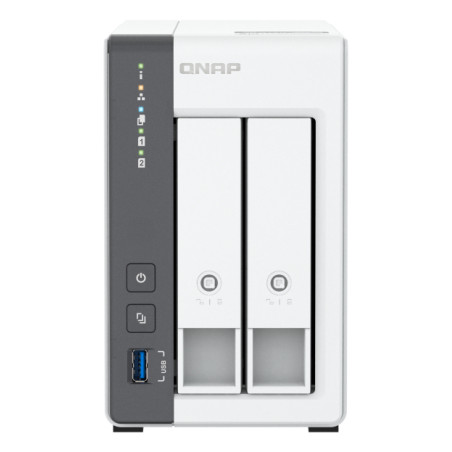 QNAP TS-216G TS-216G, NAS, Torre, Cortex-A, Cortex-A55, 4 GB, Unidad de disco duro