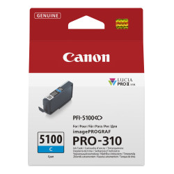 Canon 6953C001 PFI-5100 C, Cian, 14,4 ml, 1 pieza(s), Pack individual
