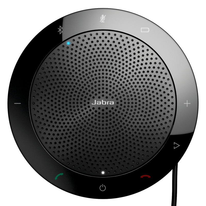 Jabra 7510-109 Speak 510, Universal, Negro, 30 m, 70 dB, 0,9 m, Bluetooth, Silencio