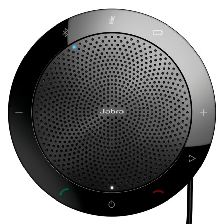Jabra 7510-109 Speak 510, Universal, Negro, 30 m, 70 dB, 0,9 m, Bluetooth, Silencio