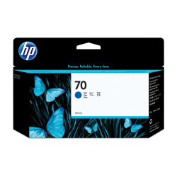 HP C9458A Cartucho de tinta 70 azul de 130 ml, Impresoras fotográficas HP Designjet serie Z2100, Z3100 y Z3200, Inyección de