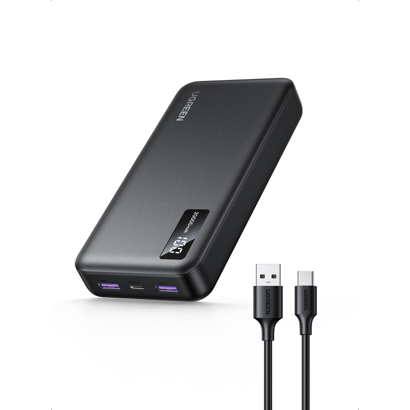 Ugreen 25683 25683, 20000 mAh, Power Delivery 3.0, Negro