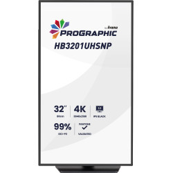 iiyama HB3201UHSNP-B1 ProGraphic HB3201UHSNP-B1, 80 cm (31.5"), 3840 x 2160 Pixeles, 4K Ultra HD, 4 ms, Negro 2