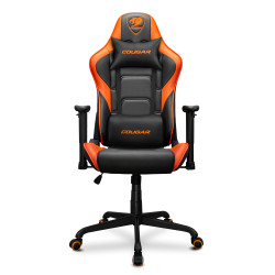 COUGAR 3MELIORB.0001 Silla Armor Elite, Silla para videojuegos de PC, 120 kg, Asiento acolchado, Respaldo tapizado, Negro, Acero 2