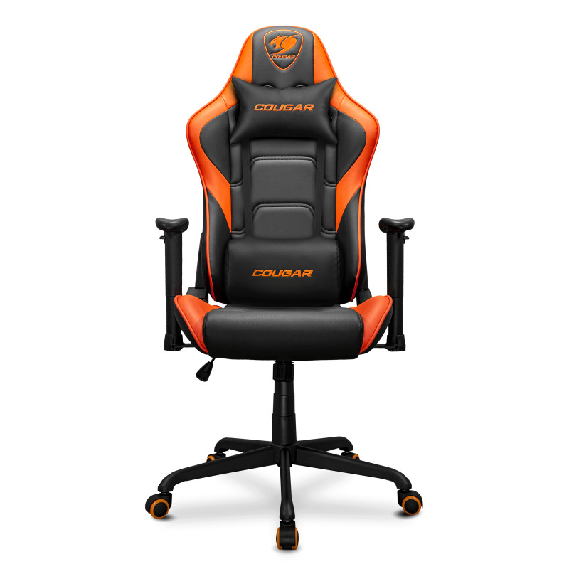 COUGAR 3MELIORB.0001 Silla Armor Elite, Silla para videojuegos de PC, 120 kg, Asiento acolchado, Respaldo tapizado, Negro, Acero