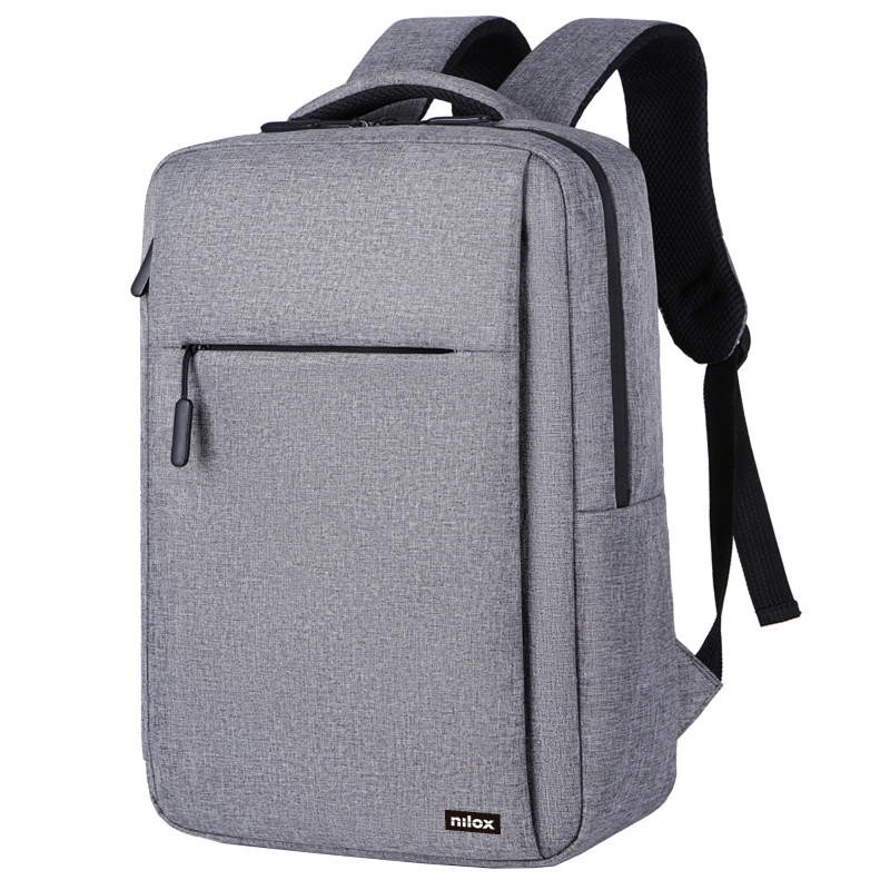 Nilox NXBK035 Mochila Professional Para Portátil De Hasta 15.6" - Gris, Mochila, 39,6 cm (15.6"), Tirante para hombro