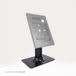 TooQ TQATC2601-B Soporte de Mesa para Marco Antirrobo Tablet, Negro, Tableta, Carro para administración de tabletas, Acero, 2