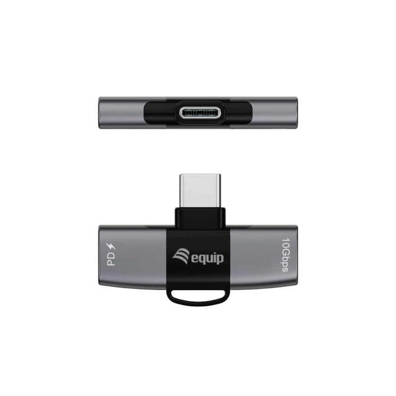 Equip 133479 133479, USB-C, 2 x USB-C, Gris