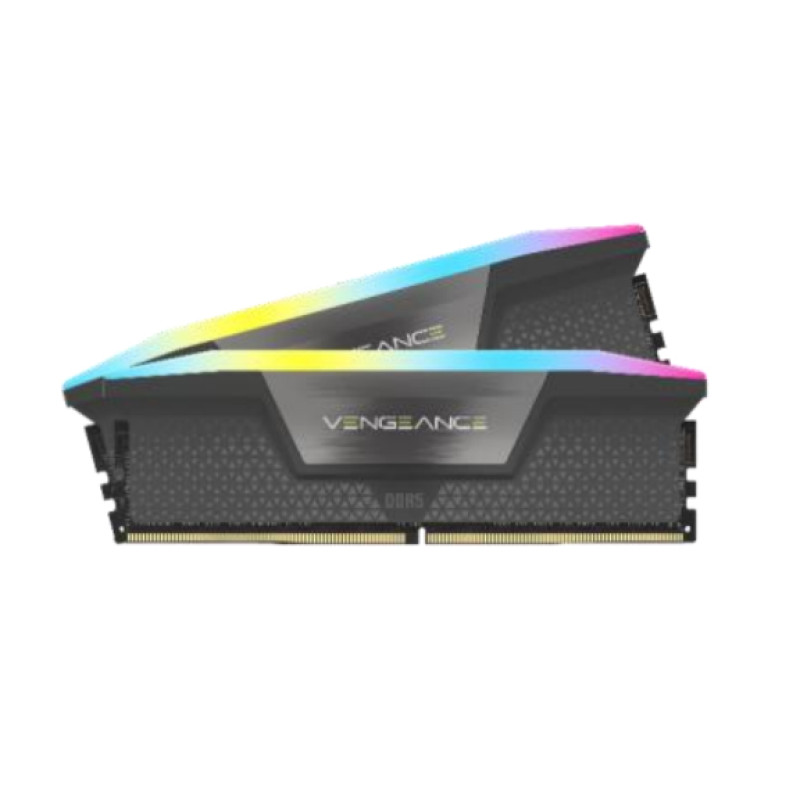 Corsair CMH64GX5M2D6000Z40 Vengeance RGB , 64 GB, 2 x 32 GB, DDR5, 3000 MHz, 288-pin DIMM