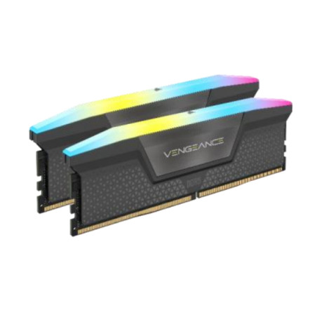 Corsair CMH64GX5M2D6000Z40 Vengeance RGB , 64 GB, 2 x 32 GB, DDR5, 3000 MHz, 288-pin DIMM