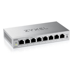 Zyxel GS1200-8V3-EU0101F GS1200-8V3, Gestionado, L2, Gigabit Ethernet (10/100/1000), Bidireccional completo (Full duplex), 2