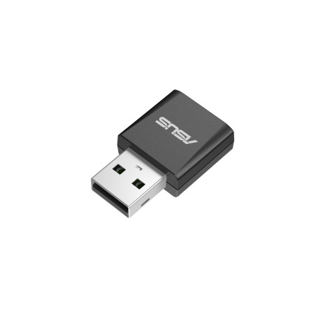 ASUS 90IG09H0-MO0B00 USB-BE92 Nano, Inalámbrico, USB, WLAN, Wi-Fi 7 (802.11be), 2882 Mbit/s, Negro