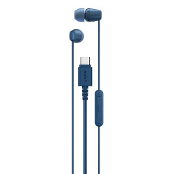 Sony IEREX15CL.CE7 IER-EX15C, Alámbrico, Llamadas/Música, 3 g, Auriculares, Azul