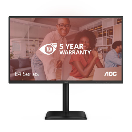 AOC Q27E4U E4 Q27E4U, 68,6 cm (27"), 2560 x 1440 Pixeles, Quad HD, LED, 4 ms, Negro