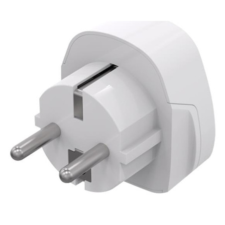 Celly TRAVELADAPTER TRAVELADAPTER, Tipo F, Universal, Derecho, 100 - 250 V, 50/60 Hz, 10 A