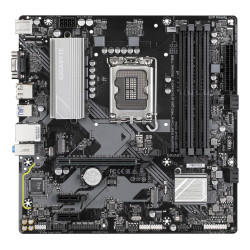 GIGABYTE B760M D3HP DDR4 B760M D3HP DDR4 Placa base - Soporta CPUs Intel Core de 14ª generación, VRM digital de 4+1+1 fases, 2