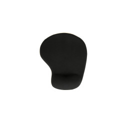 iggual IGG318935 Alfombrilla reposamuñecas gel Healthy ARG1, Negro, Monocromo, Gel, Descansa muñecas, Base antiderrapante, 2
