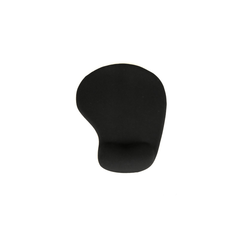 iggual IGG318935 Alfombrilla reposamuñecas gel Healthy ARG1, Negro, Monocromo, Gel, Descansa muñecas, Base antiderrapante,