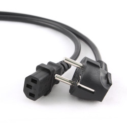 Gembird PC-186-VDE-3M PC-186-VDE-3M power cord with VDE approval 3 meter, 3 m 2
