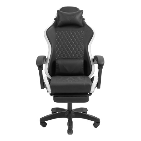 Mars Gaming MGCXBW MGC-X, Silla para videojuegos de PC, 120 kg, Asiento acolchado, Respaldo acolchado, 190 cm, Negro