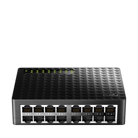 Cudy FS1016D FS1016D, Fast Ethernet (10/100), Bidireccional completo (Full duplex)