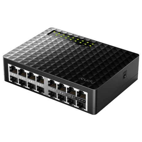 Cudy FS1016D FS1016D, Fast Ethernet (10/100), Bidireccional completo (Full duplex)