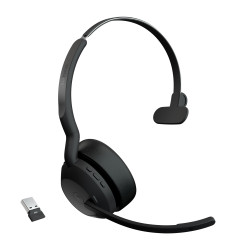 Jabra 25599-899-999 Evolve2 55, Inalámbrico, Oficina/Centro de llamadas, 20 - 20000 Hz, 130 g, Auriculares