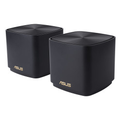 ASUS 90IG07M0-MO3C30 ZenWiFi XD4 Plus (B-2-PK), Negro, Interno, Enrutador de malla, Poder, 306,58 m², Doble banda (2,4 GHz / 5