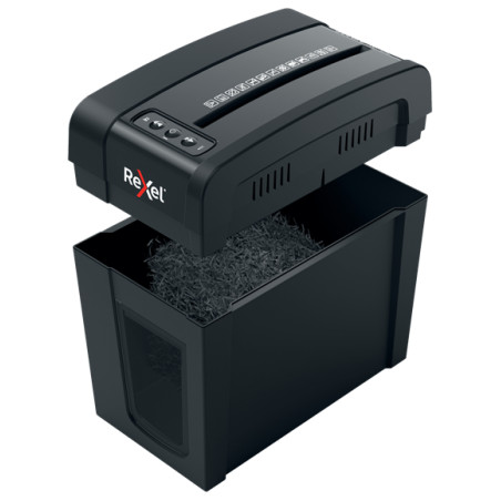 Rexel 2020125EU Secure X6-SL, Corte cruzado, 4 x 40 mm, 10 L, 100 hojas, 55 dB, Botones