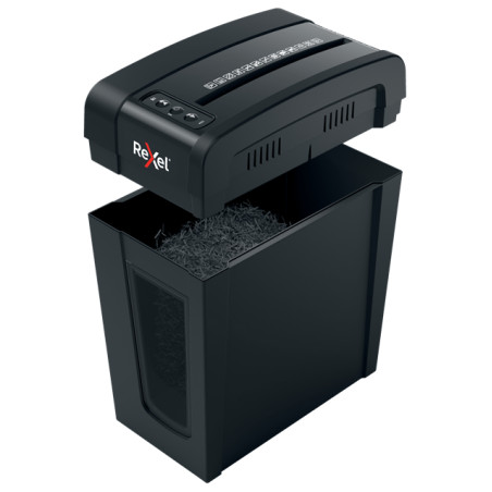 Rexel 2020126EU Secure X8-SL, Corte cruzado, 4 x 40 mm, 14 L, 125 hojas, 55 dB, Botones
