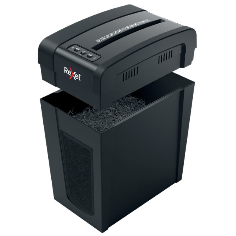 Rexel 2020127EU Secure X10-SL, Corte cruzado, 4 x 40 mm, 18 L, 150 hojas, 55 dB, Botones