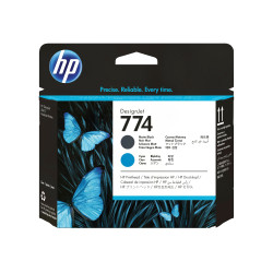 HP P2W01A Cabezal de impresión negro mate/cian DesignJet 774, Impresora de producción HP DesignJet de la serie Z6810,