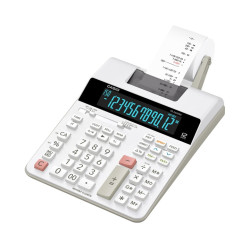 Casio FR-2650RC FR-2650RC, Escritorio, Calculadora de impresión, 12 dígitos, Blanco