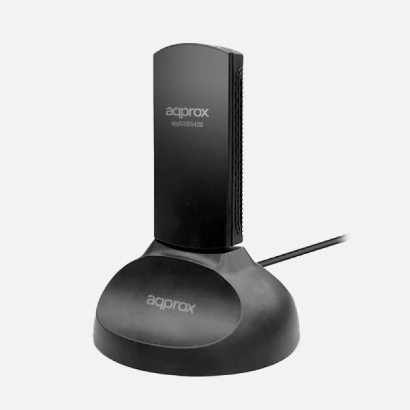 Approx APPUSB5400 APPUSB5400, Inalámbrico, USB, WLAN, Wi-Fi 6E (802.11ax), 5400 Mbit/s