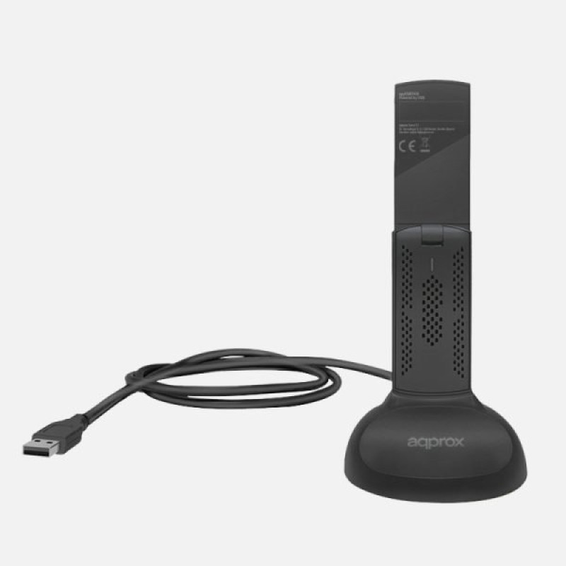 Approx APPUSB5400 APPUSB5400, Inalámbrico, USB, WLAN, Wi-Fi 6E (802.11ax), 5400 Mbit/s