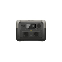 EcoFlow ZMR610-B-EU River 2 Max, Corriente alterna, Encendedor de cigarrillos, Solar, USB, 512 Wh, 660 W, 500 W, Onda
