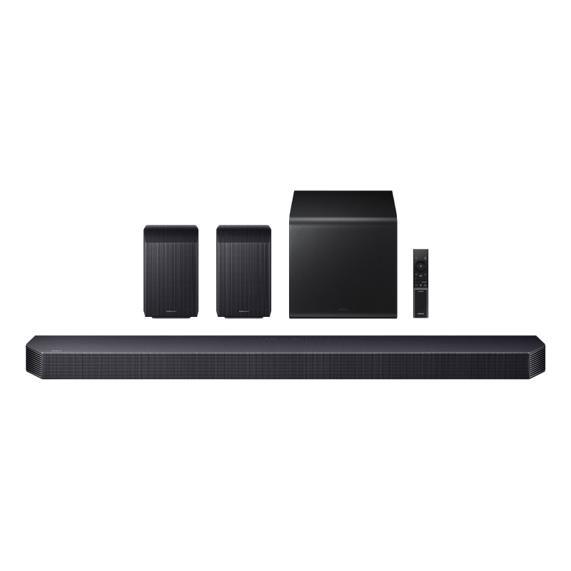 Samsung HW-Q930F/EN HW-Q930F, 9.1.4 canales, 580 W, DTS 5.1, DTS Express, DTS-HD Master Audio, DTS:X, Dolby Atmos, Dolby