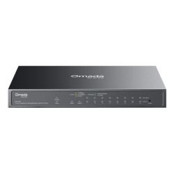 TP-Link ES210GP Omada ES210GP, Gestionado, L2, Gigabit Ethernet (10/100/1000), Energía sobre Ethernet (PoE), Montaje en rack,