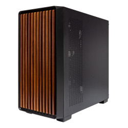 UNYKAch UK121804 Caja ATX REVELAT Madeira Black, Midi Tower, PC, Negro, Madera, ATX, EATX, micro ATX, Acrilonitrilo butadieno 2