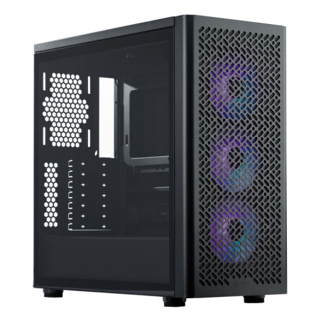 Cooler Master E502-KGNN-S00 Elite 502, Midi Tower, PC, Negro, ATX, EATX, ITX, micro ATX, Acero, Juego