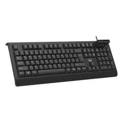 Ewent EW3287 EW3287, Completo (100%), Alámbrico, USB, Interruptor de membrana, QWERTY, Negro 2