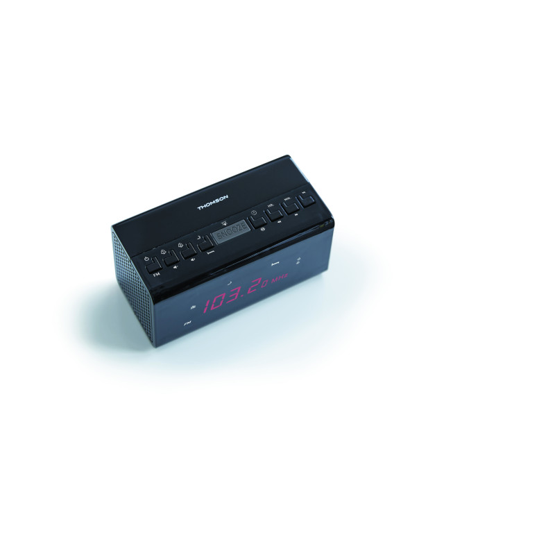 Thomson CR50 CR50, Reloj, FM, Negro, AAA, AC/Batería, 130 mm