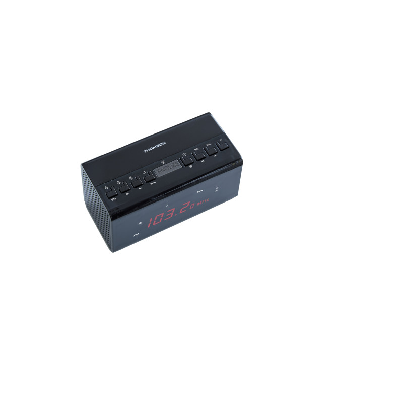 Thomson CR50 CR50, Reloj, FM, Negro, AAA, AC/Batería, 130 mm
