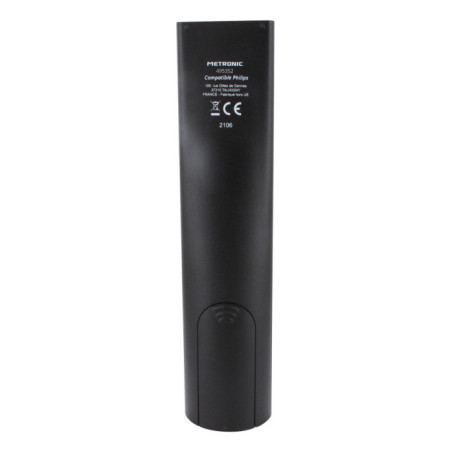 Metronic 495352 495352, TV, IR inalámbrico, Botones, Negro