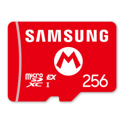 Nintendo 10016156 10016156, 256 GB, MicroSDXC, Rojo